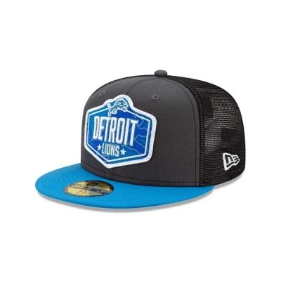 Sapca New Era Detroit Lions NFL NFL Draft 59FIFTY Fitted - Gri